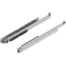 MOVENTO BLUMOTION int./potrivit pentru TOB/potrivit pentru SERVO-DRIVE, Extragere totală, Glisare, 60 kg, NL=700 mm, pt cuplaj, stânga/dreapta, zincat