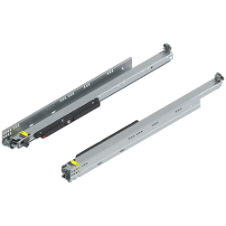 MOVENTO cu TIP-ON, Extragere totală, Glisare, 70 kg, NL=650 mm, pt cuplaj, stânga/dreapta, zincat