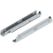 TANDEM TIP-ON Extragere totală, Glisare, 30 kg, NL=500 mm, pentru Grosime material placă 17-19 mm, pt cuplaj, stânga/dreapta, zincat