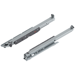 MOVENTO BLUMOTION int./potrivit pentru TOB/potrivit pentru SERVO-DRIVE, Extragere totală, Glisare, 40 kg, NL=500 mm, pt cuplaj, Montare fund corp, stânga/dreapta, zincat