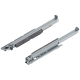 MOVENTO BLUMOTION int./potrivit pentru TOB/potrivit pentru SERVO-DRIVE, Extragere totală, Glisare, 40 kg, NL=500 mm, pt cuplaj, Montare fund corp, stânga/dreapta, zincat