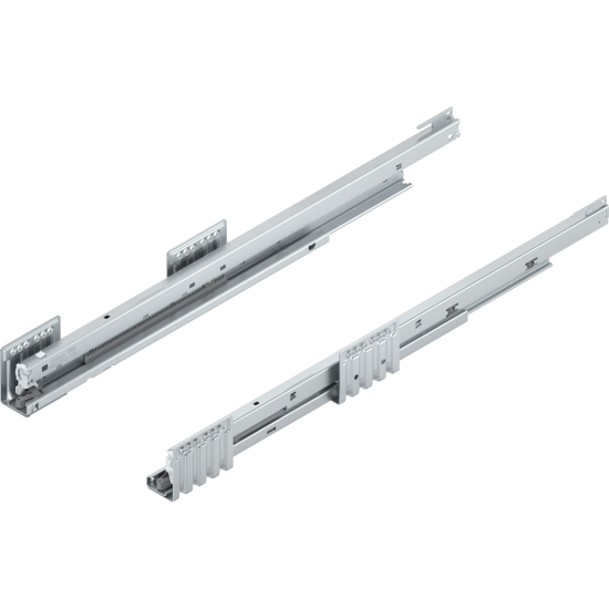 Şină de corp MERIVOBOX, 40 kg, NL=600 mm, dreapta+stânga, zincat