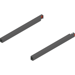 MERIVOBOX Lonjeron, NL=270 mm, dreapta+stânga, alb-mătase mat