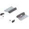 Set TIP-ON pt TANDEM plus extensie totală 56xH/F, dreapta+stânga, negru