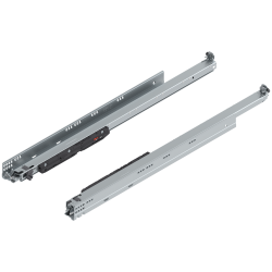 MOVENTO BLUMOTION int./potrivit pentru TOB/potrivit pentru SERVO-DRIVE, Extragere totală, Glisare, 60 kg, NL=750 mm, pt cuplaj, stânga/dreapta, zincat