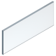 LEGRABOX Element de inserţie - lateral, Înălţime C (138 mm), NL=450 mm, Sticlă, 2 buc în set, pentru LEGRABOX free, clar