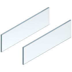 LEGRABOX Element de inserţie - lateral, Înălţime 138 mm, NL=550 mm, Sticlă clar, 2 buc în set, pentru LEGRABOX free, clar