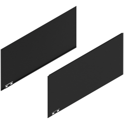 LEGRABOX Element decorativ, Înălţime F (241 mm), NL=500 mm, dreapta+stânga, negr.carb./asp.carb.