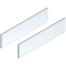LEGRABOX Element de inserţie - lateral, Înălţime 138 mm, NL=650 mm, Sticlă clar, 2 buc în set, pentru LEGRABOX free, clar