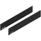 LEGRABOX Element decorativ, Înălţime M (90.5 mm), NL=500 mm, dreapta+stânga, negr.carb./asp.carb.