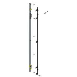 REVEGO uno, Suport balama set, pentru Înălţime pocket 2407–2556 mm, stânga, zincat
