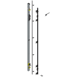 REVEGO uno, Suport balama set, pentru Înălţime pocket 2107–2256 mm, stânga, zincat