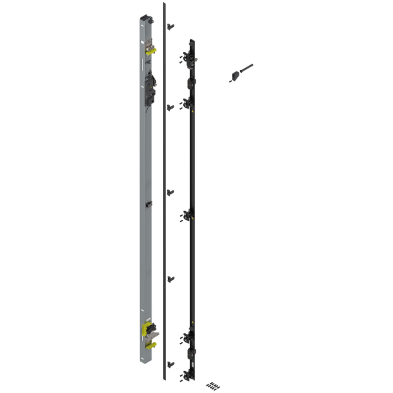 REVEGO uno, Suport balama set, pentru Înălţime pocket 2107–2256 mm, stânga, zincat