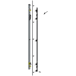 REVEGO uno, Suport balama set, pentru Înălţime pocket 2257–2406 mm, stânga, zincat