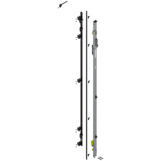 REVEGO uno, Suport balama set, pentru Înălţime pocket 2107–2256 mm, dreapta, zincat