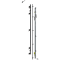 REVEGO uno, Suport balama set, pentru Înălţime pocket 2107–2256 mm, dreapta, zincat