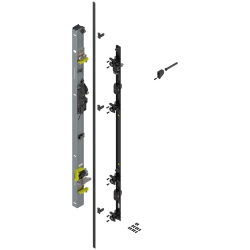 REVEGO uno, Suport balama set, pentru Înălţime pocket 1142–1356 mm, stânga, zincat