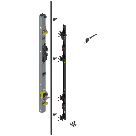 REVEGO uno, Suport balama set, pentru Înălţime pocket 1142–1356 mm, stânga, zincat