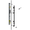 REVEGO uno, Suport balama set, pentru Înălţime pocket 1142–1356 mm, stânga, zincat