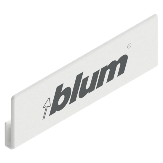 Element de personalizare pentru MERIVOBOX / Branding-Element für AVENTOS, simetrică, imprimat, alb-mătase mat