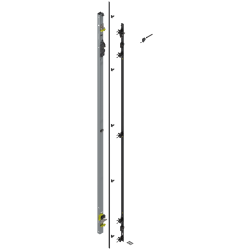 REVEGO uno, Suport balama set, pentru Înălţime pocket 2707–2856 mm, stânga, zincat