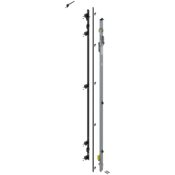 REVEGO uno, Suport balama set, pentru Înălţime pocket 2407–2556 mm, dreapta, zincat
