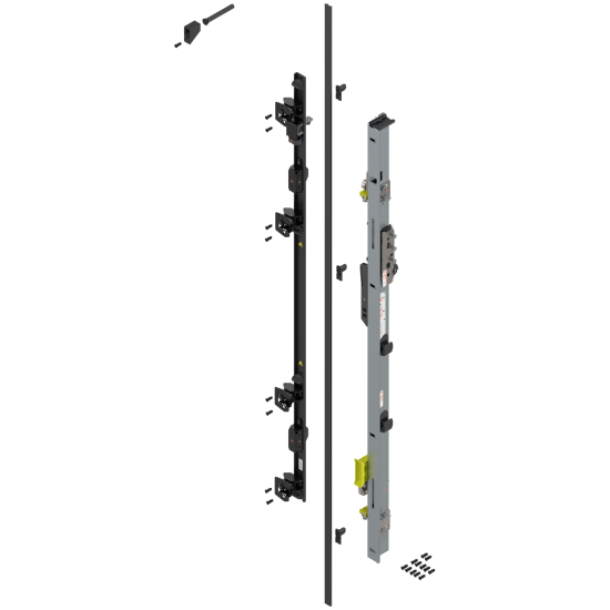 REVEGO uno, Suport balama set, pentru Înălţime pocket 1142–1356 mm, dreapta, zincat