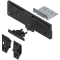 REVEGO duo, set de montare pentru două uşi duble combinate, negru