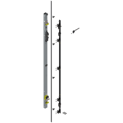 REVEGO uno, Suport balama set, pentru Înălţime pocket 1807–1956 mm, stânga, zincat