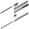 REVEGO uno, Şină de glisare tip pocket set, NL=800 mm, dreapta, E6/Ev1 natur