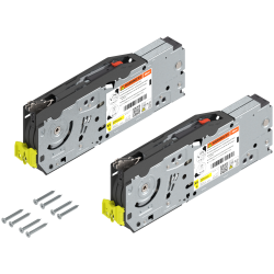 Sistem de ridicare pentru uşă pliantă AVENTOS HF top, Mecanism de ridicare (set), LF=2700-13500 (la 2 bucăţi), prin înşurubare, pentru Potrivit pentru SERVO-DRIVE, zincat