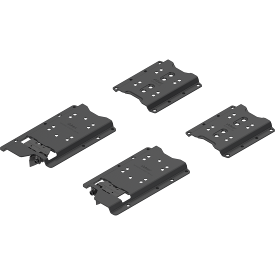 REVEGO uno, Conector tip pocket set, pentru aplicaţie cu plintă, pentru Grosime laterală pocket 15 până la 19 mm, negru