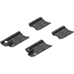 REVEGO uno, Conector tip pocket set, pentru aplicaţie cu plintă, pentru Grosime laterală pocket 15 până la 19 mm, negru