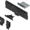 REVEGO duo, set de montare pentru două uşi duble combinate, negru