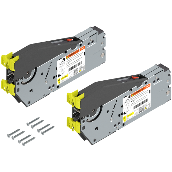 AVENTOS HS top Sistem de ridicare pentru uşă basculantă, Mecanism de ridicare (set), KH=350-540 mm, prin înşurubare, pentru Potrivit pentru SERVO-DRIVE, zincat