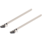 Sistem de ridicare pentru uşă pliantă AVENTOS HF top, Pârghie (set), KH=840-1200 mm, simetric, nichelat