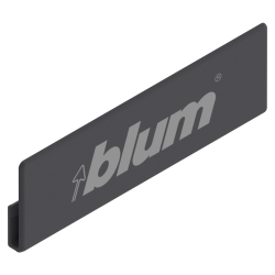 Element de personalizare pentru MERIVOBOX / Branding-Element für AVENTOS, simetrică, imprimat, gri-orion mat