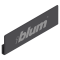 Element de personalizare pentru MERIVOBOX / Branding-Element für AVENTOS, simetrică, imprimat, gri-orion mat