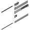 REVEGO uno, Şină de glisare tip pocket set, NL=700 mm, dreapta, E6/Ev1 natur