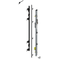 REVEGO uno, Suport balama set, pentru Înălţime pocket 1357–1506 mm, dreapta, zincat