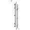 REVEGO uno, Suport balama set, pentru Înălţime pocket 1957–2106 mm, dreapta, zincat