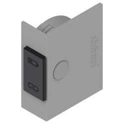 Comutator SERVO-DRIVE pentru AVENTOS, simetrică, gri deschis