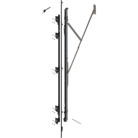 REVEGO uno, Suport balama set, cu TIP-ON, pentru Înălţime pocket 2857–2999 mm, dreapta, zincat