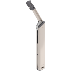AVENTOS HK-XS, sistem de ridicare pentru uşă pivotantă, Acumulator de forţă, LF=500-1200 (Mecanism de ridicare simetric), pentru TIP-ON, nichelat