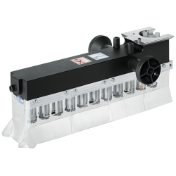 Cap de găurire pentru MINIPRESS PRO, pentru MINIPRESS top, pentru PRO-CENTER, număr axe 11, cu mandrină rapidă, Cuplaj de front, Şine de corp, Mecanism de ridicare