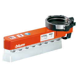 Cap de găurire pentru MINIPRESS M, pentru MINIPRESS P, număr axe 8, Şină corp/cuplaje de front, R2004 portocaliu-pur