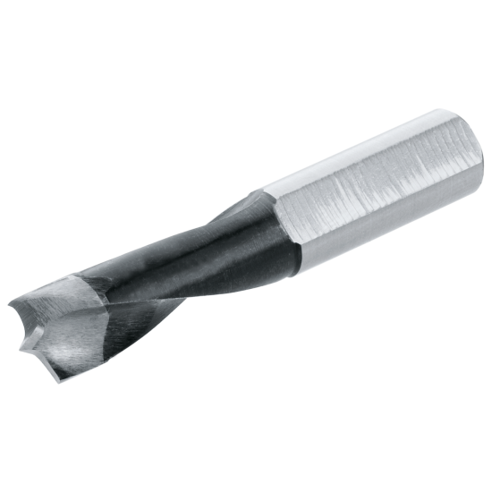 Burghiu, Ø 10 mm, dreapta, L=57 mm, negru lustruit