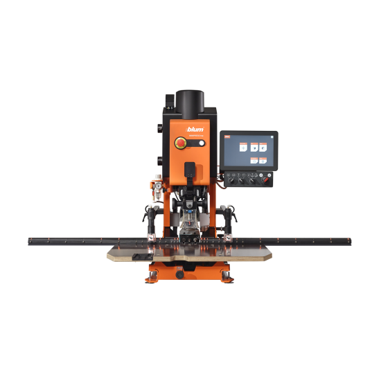 MINIPRESS top - Maşină de găurit şi de montat feronerie, Găurire verticală/ orizontală, 400 V / 50/60 Hz, portocaliu