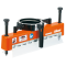 Cap de găurire pentru MINIPRESS M, pentru MINIPRESS P, număr axe 9, Mandrine rapide, Serii de găuri, Mini-balama (cu excepţia celei cu oală 80.014-R1), R2004 portocaliu-pur