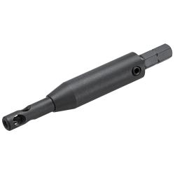 Burghiu de centrare, Ø 2.7 mm, dreapta, L=82.7 mm, negru